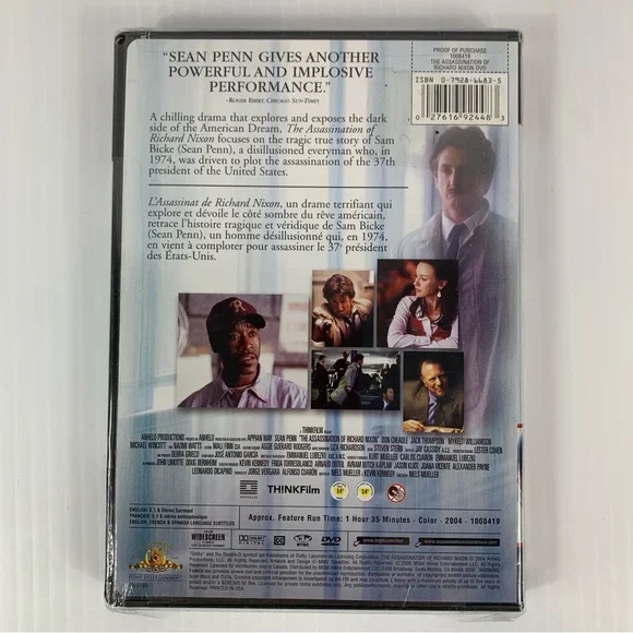 3 DVD Lot Sean Penn State of Grace, Colors, Assassination of Richard Nixon New - Picture 8 of 12